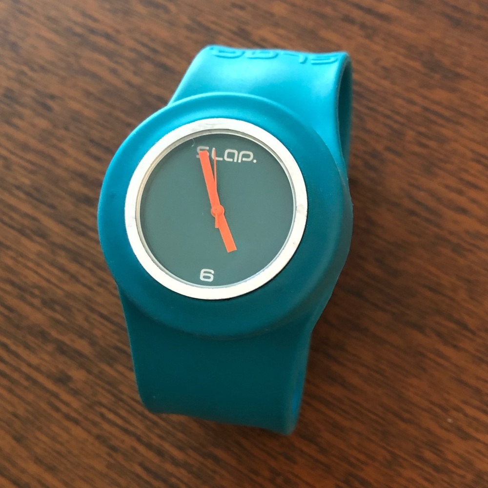 Slap watch in green